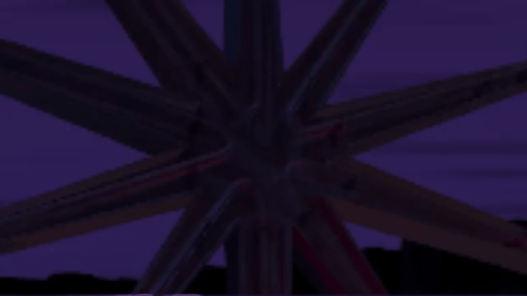 Radiator Springs Neon Lights GIF