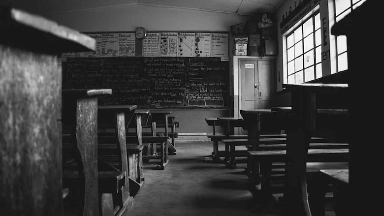 Image of an old classroom